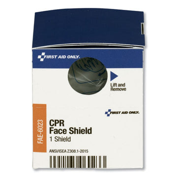 First Aid Only™ Smartcompliance Cpr Face Shield And Breathing Barrier, Plastic, One Size Fits Most freeshipping - TVN Wholesale